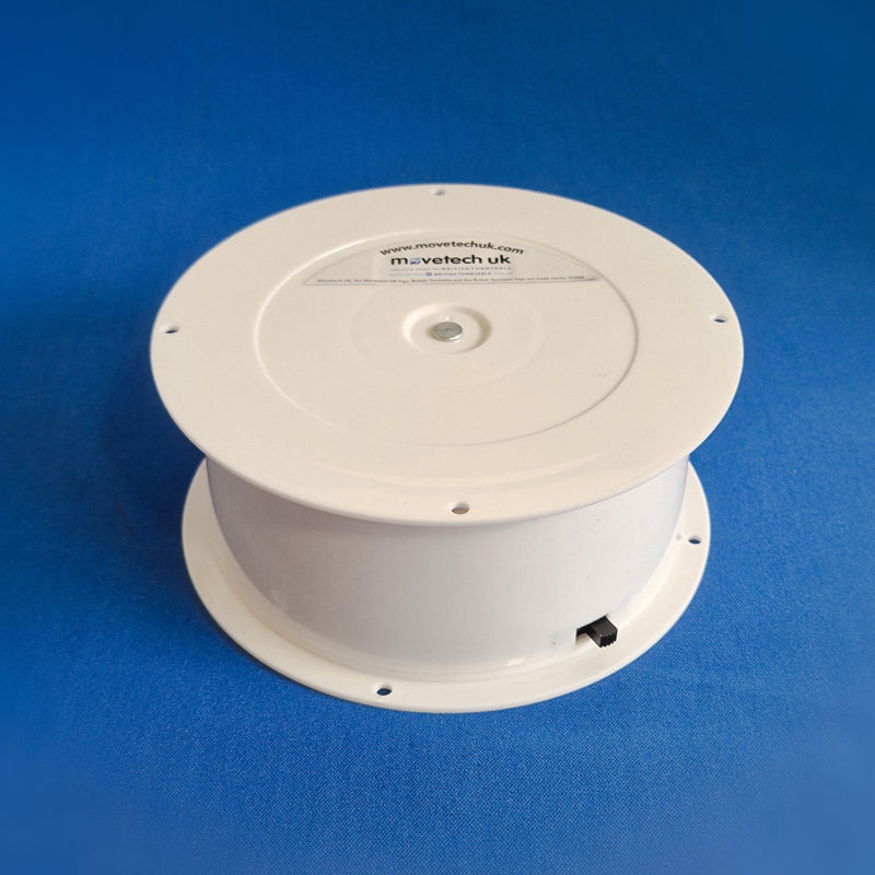 Large Point of Sale (PoS) Plastic Display Turntable - Various Power & Switch Options