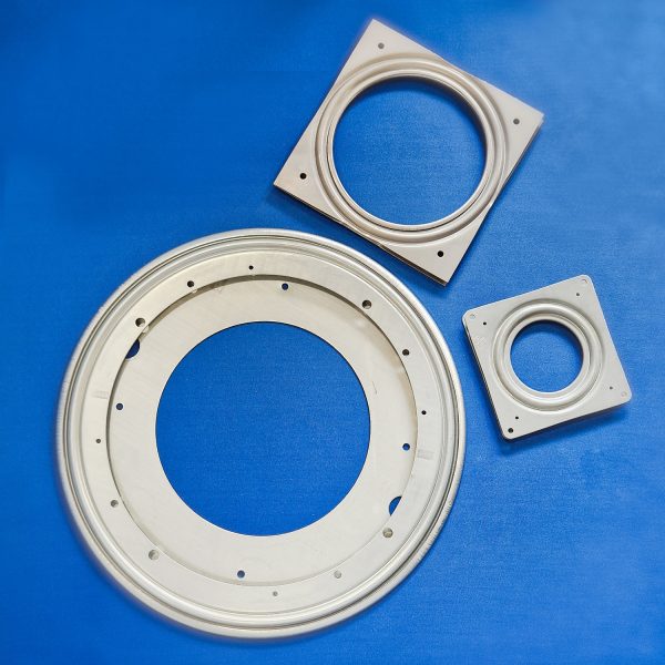 Manual Bearing (Lazy Susan) Pressed Metal Turntables - Various options (4", 6" & 12")