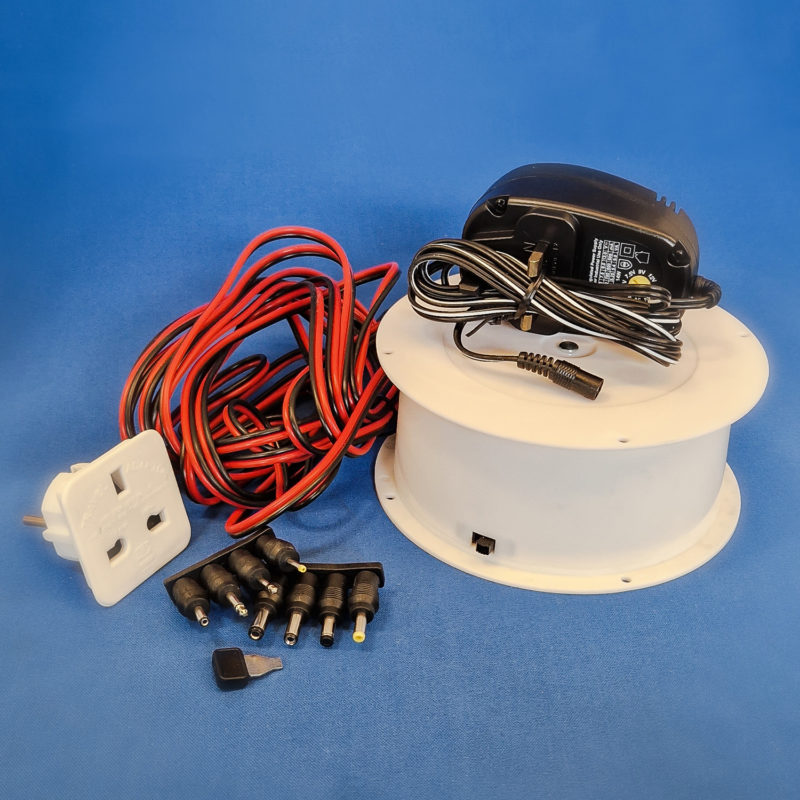 Large Point of Sale (PoS) Plastic Display Turntable - Various Power & Switch Options - Image 9