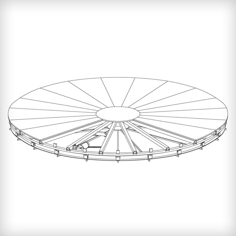 Revolving Stage Turntables (2m - 10m in Diameter)
