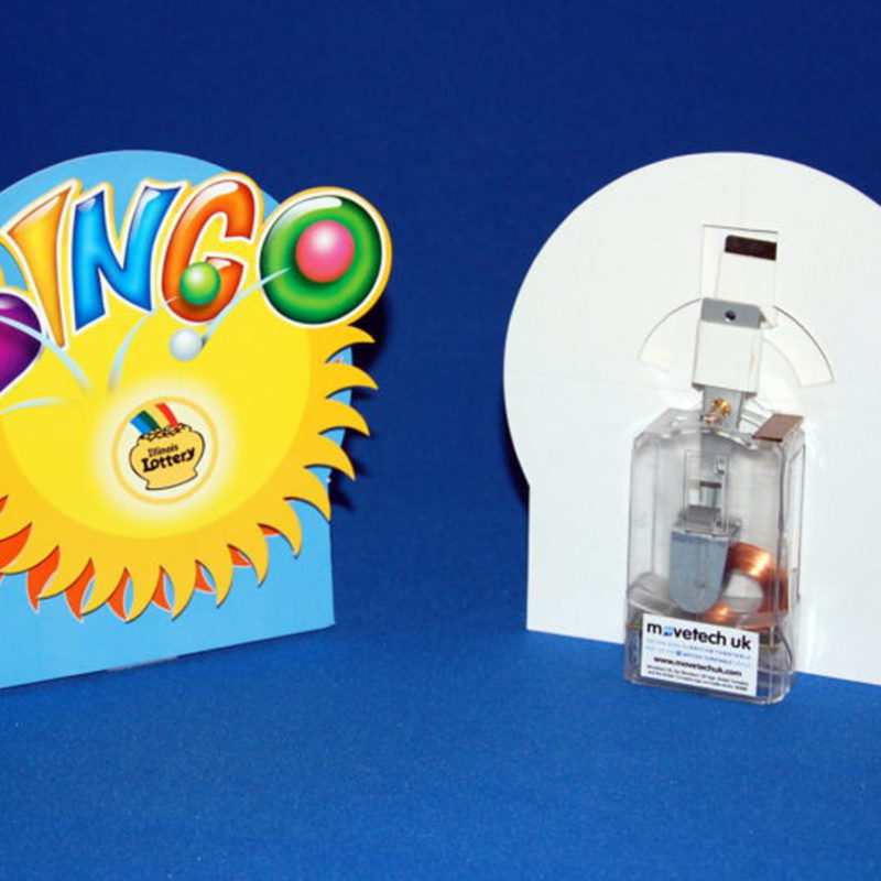 Point of Sale (Pos) Solar Powered Pendulum Rocker Movement (No Batteries or Mains Required) - Image 2